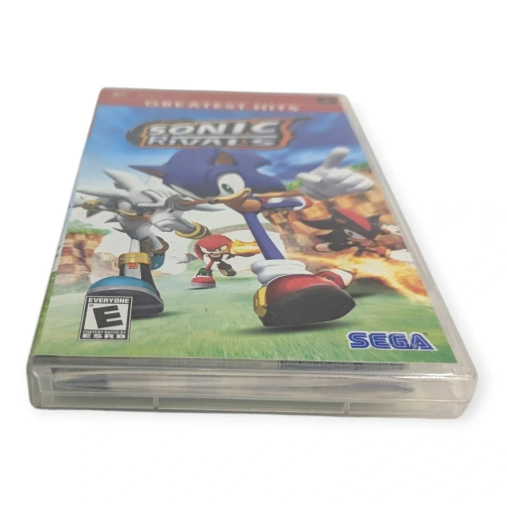 Sonic Rivals Sony PSP Greatest Hits SEGA 2006 CIB Complete with Manual UMD Disc